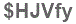 The text to enter in the texbox below is: $HJVfy