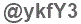 The text to enter in the texbox below is: @ykfY3