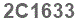 The text to enter in the texbox below is: 2C1633