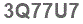 The text to enter in the texbox below is: 3Q77U7