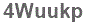 The text to enter in the texbox below is: 4Wuukp