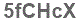 The text to enter in the texbox below is: 5fCHcX
