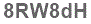 The text to enter in the texbox below is: 8RW8dH