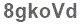 The text to enter in the texbox below is: 8gkoVd