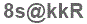 The text to enter in the texbox below is: 8s@kkR