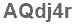 The text to enter in the texbox below is: AQdj4r