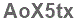 The text to enter in the texbox below is: AoX5tx