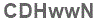The text to enter in the texbox below is: CDHwwN