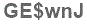 The text to enter in the texbox below is: GE$wnJ