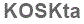 The text to enter in the texbox below is: KOSKta