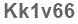 The text to enter in the texbox below is: Kk1v66