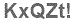 The text to enter in the texbox below is: KxQZt!