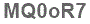 The text to enter in the texbox below is: MQ0oR7