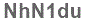 The text to enter in the texbox below is: NhN1du