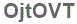 The text to enter in the texbox below is: OjtOVT