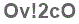 The text to enter in the texbox below is: Ov!2cO