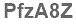 The text to enter in the texbox below is: PfzA8Z