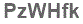 The text to enter in the texbox below is: PzWHfk