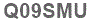 The text to enter in the texbox below is: Q09SMU