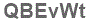 The text to enter in the texbox below is: QBEvWt