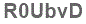 The text to enter in the texbox below is: R0UbvD
