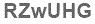 The text to enter in the texbox below is: RZwUHG