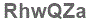 The text to enter in the texbox below is: RhwQZa