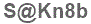 The text to enter in the texbox below is: S@Kn8b