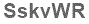 The text to enter in the texbox below is: SskvWR