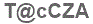 The text to enter in the texbox below is: T@cCZA