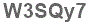 The text to enter in the texbox below is: W3SQy7
