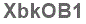 The text to enter in the texbox below is: XbkOB1