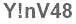 The text to enter in the texbox below is: Y!nV48