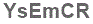 The text to enter in the texbox below is: YsEmCR