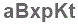 The text to enter in the texbox below is: aBxpKt