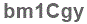 The text to enter in the texbox below is: bm1Cgy