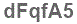 The text to enter in the texbox below is: dFqfA5