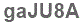 The text to enter in the texbox below is: gaJU8A