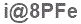 The text to enter in the texbox below is: i@8PFe