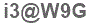The text to enter in the texbox below is: i3@W9G