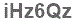The text to enter in the texbox below is: iHz6Qz