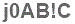 The text to enter in the texbox below is: j0AB!C