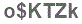 The text to enter in the texbox below is: o$KTZk