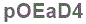 The text to enter in the texbox below is: pOEaD4