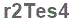 The text to enter in the texbox below is: r2Tes4