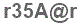 The text to enter in the texbox below is: r35A@r