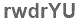 The text to enter in the texbox below is: rwdrYU