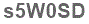 The text to enter in the texbox below is: s5W0SD