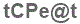 The text to enter in the texbox below is: tCPe@t
