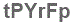 The text to enter in the texbox below is: tPYrFp